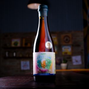 Bottle of Ale of Origin Framboise, South Africa’s best craft raspberry lambic beer